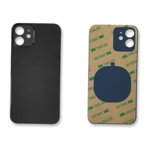 Καπάκι Μπαταρίας Large Hole Μαύρο για iPhone 12