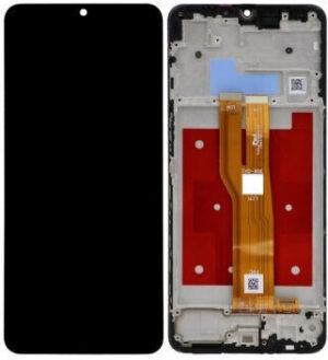 Οθόνη με Μηχανισμό Αφής και Πλαίσιο για Samsung Galaxy A07 (Μαύρο)