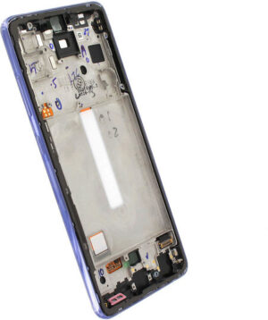 Οθόνη Oled με Πλαίσιο για Galaxy A52s (Μώβ)
