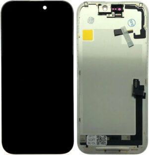 Οθόνη OLED Soft με Μηχανισμό Αφής για iPhone 17 (Μαύρο)