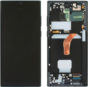 Samsung Οθόνη με Μηχανισμό Αφής για Galaxy S22 Ultra (Sky Blue Red)