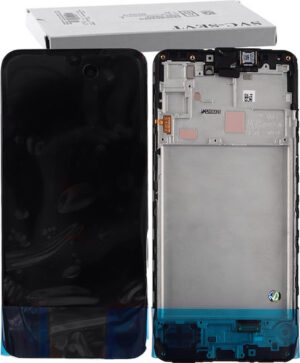 Samsung Οθόνη με Μηχανισμό Αφής και Πλαίσιο για SAMSUNG A16 4G A165 (Μαύρο)