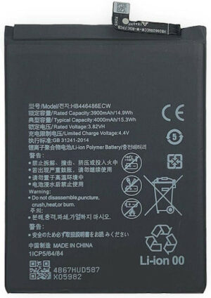 Συμβατή Μπαταρία Αντικατάστασης 4000mAh για Huawei P Smart Z