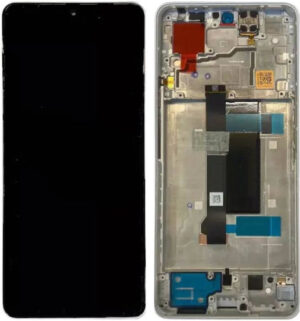 Xiaomi Οθόνη με Μηχανισμό Αφής και Πλαίσιο για Xiaomi Redmi Note 13 Pro 5G, Poco X6 5G (Μπλε)